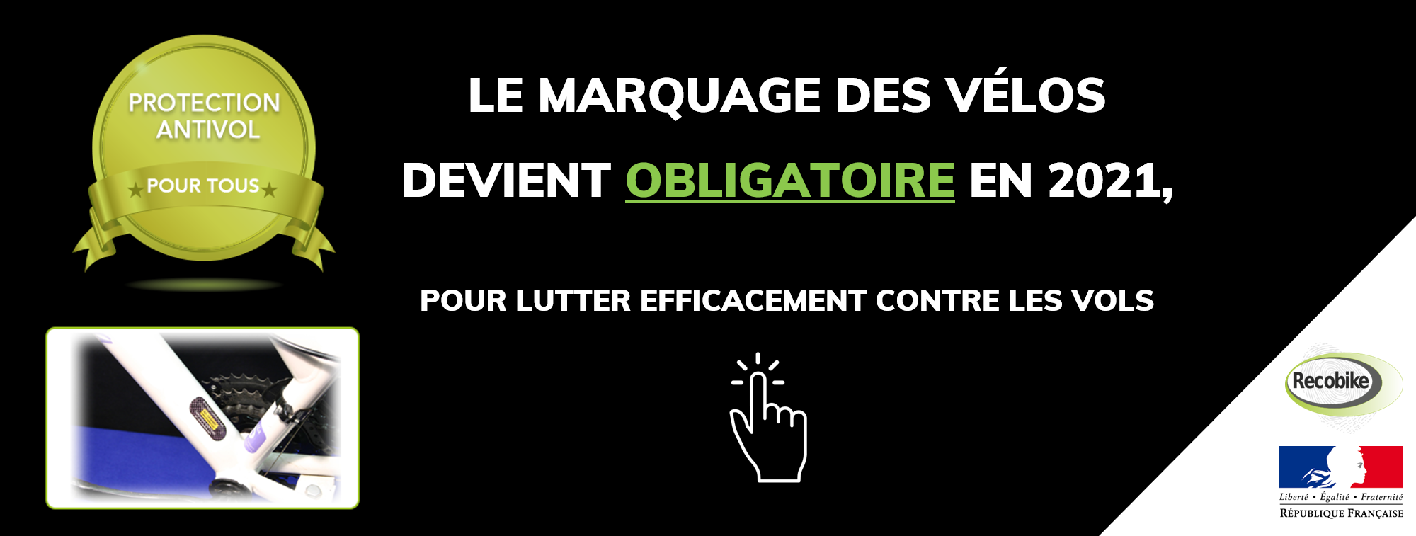 En 2021, le marquage des vélos est obligatoire pour lutter contre le vol